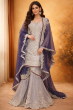 Bridal Gharara. Gulnaar Royal Gharara