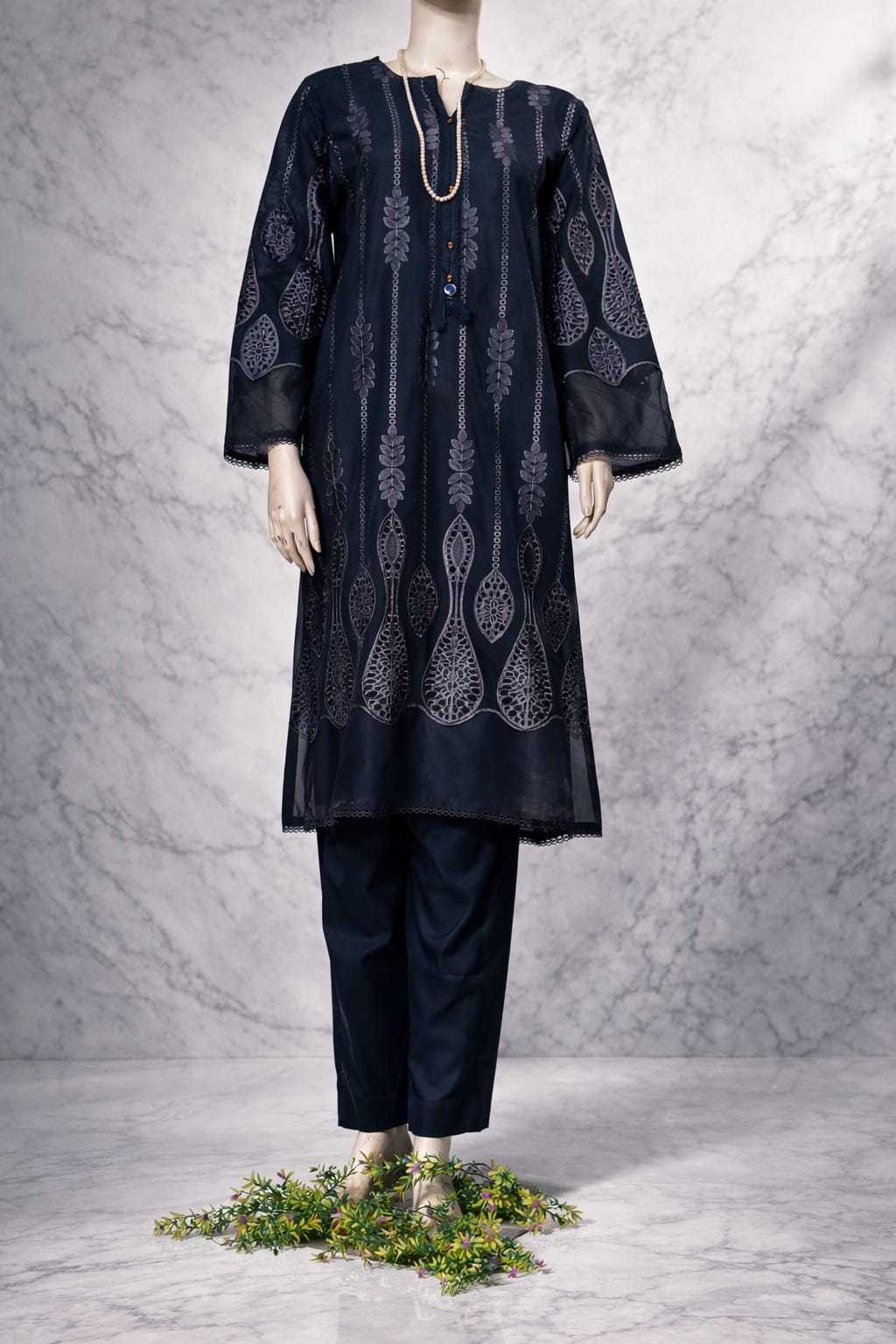 Fancy ( partywear) suit mahroon 3 piece Fancy partywear suit gray 2 piece - Image 1