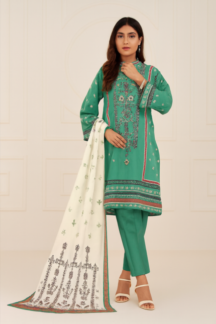 Faridiz Collections lawn 3pc suit